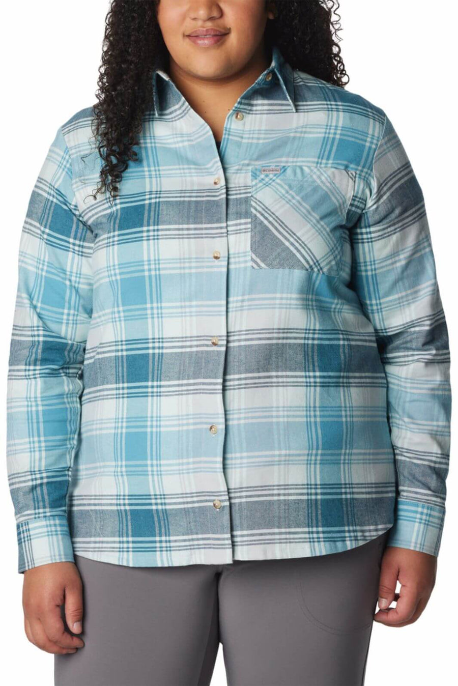 Columbia Plus Size Holly Hideaway™ Flannel Shirt – Sportive Plus