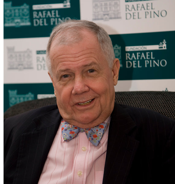 Jim Rogers in Madrid with Bow Tie | Fashion Designer Nathon Kong