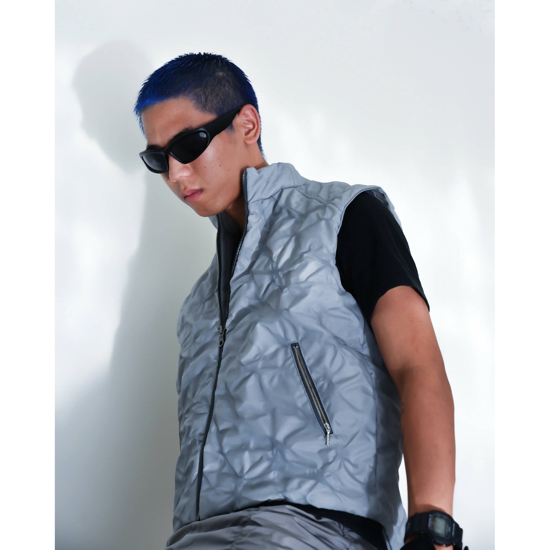 祝開店！大放出セール開催中】 - ryaw GREY VEIN Leaf vein VEST VEST