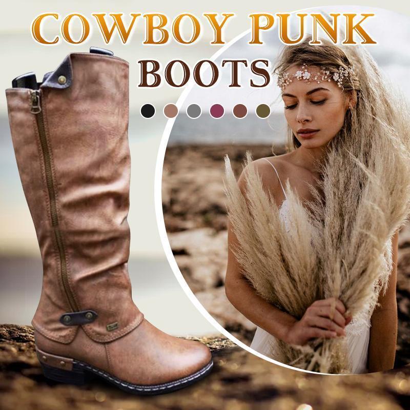 punk boots women's