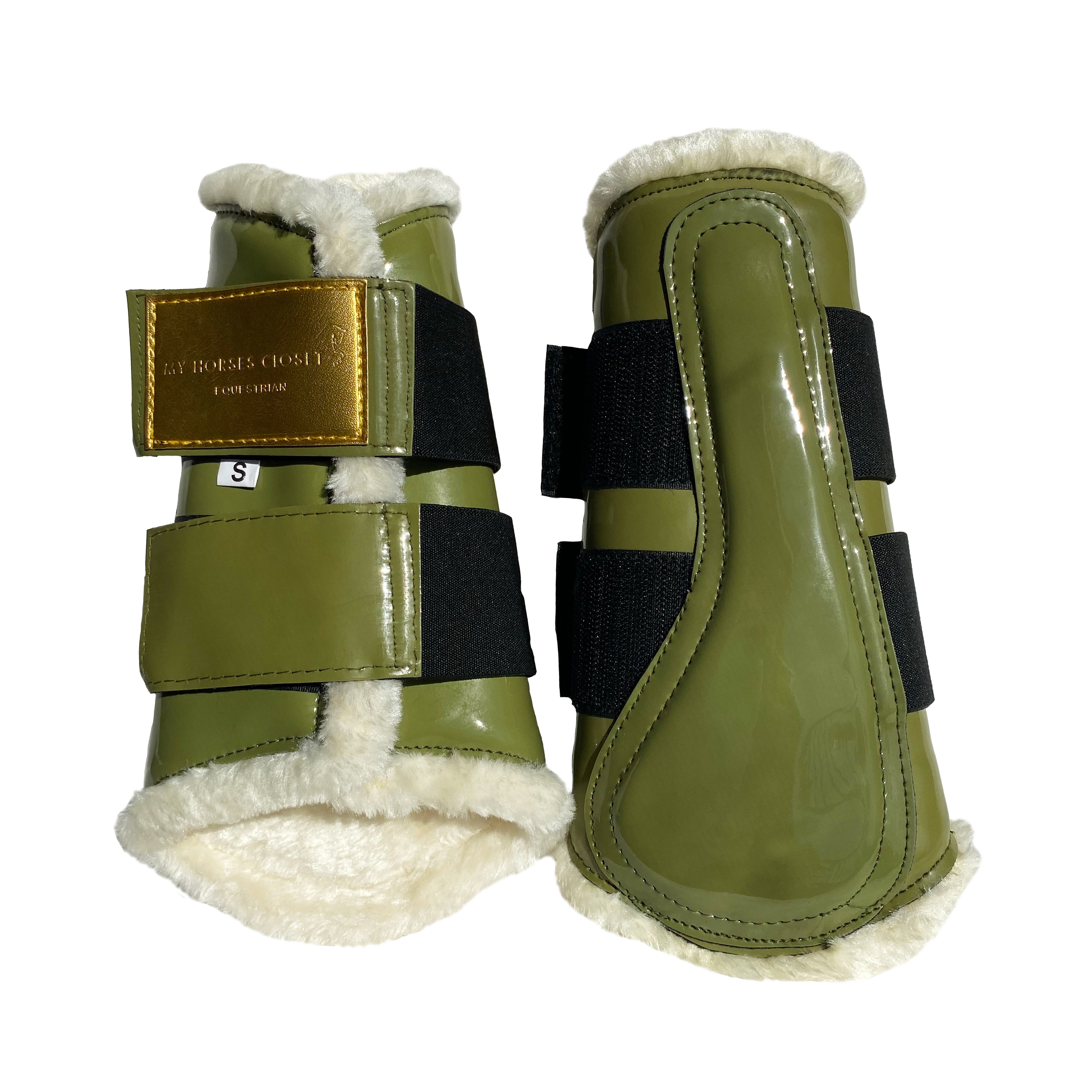 Amboise Brushing Boots Olive Green 