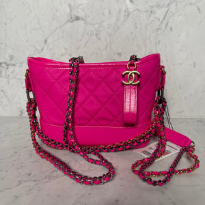 chanel gabrielle bag pink