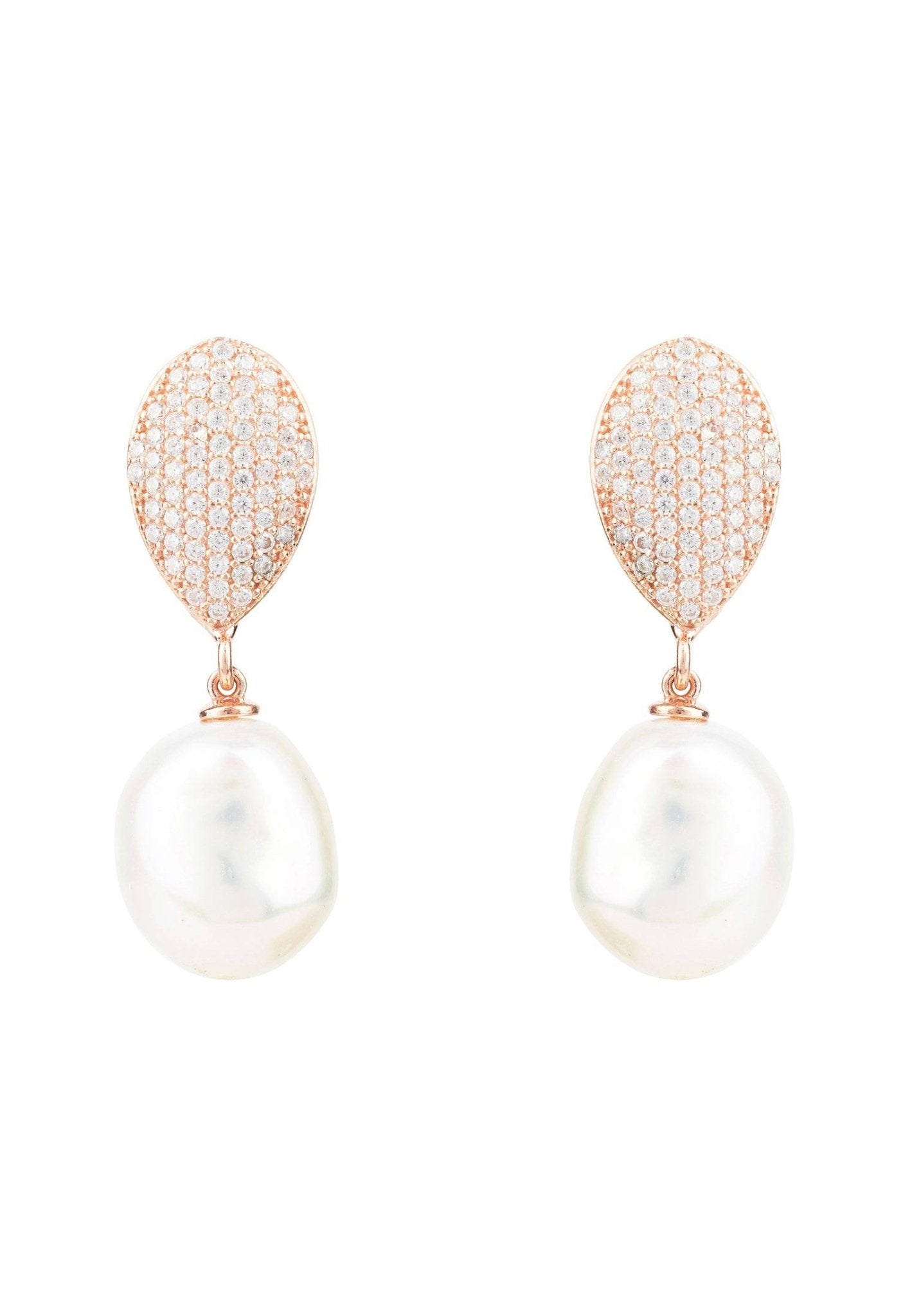 Baroque Pearl Jewellery Natural Gemstone Collection Latelita Earrings