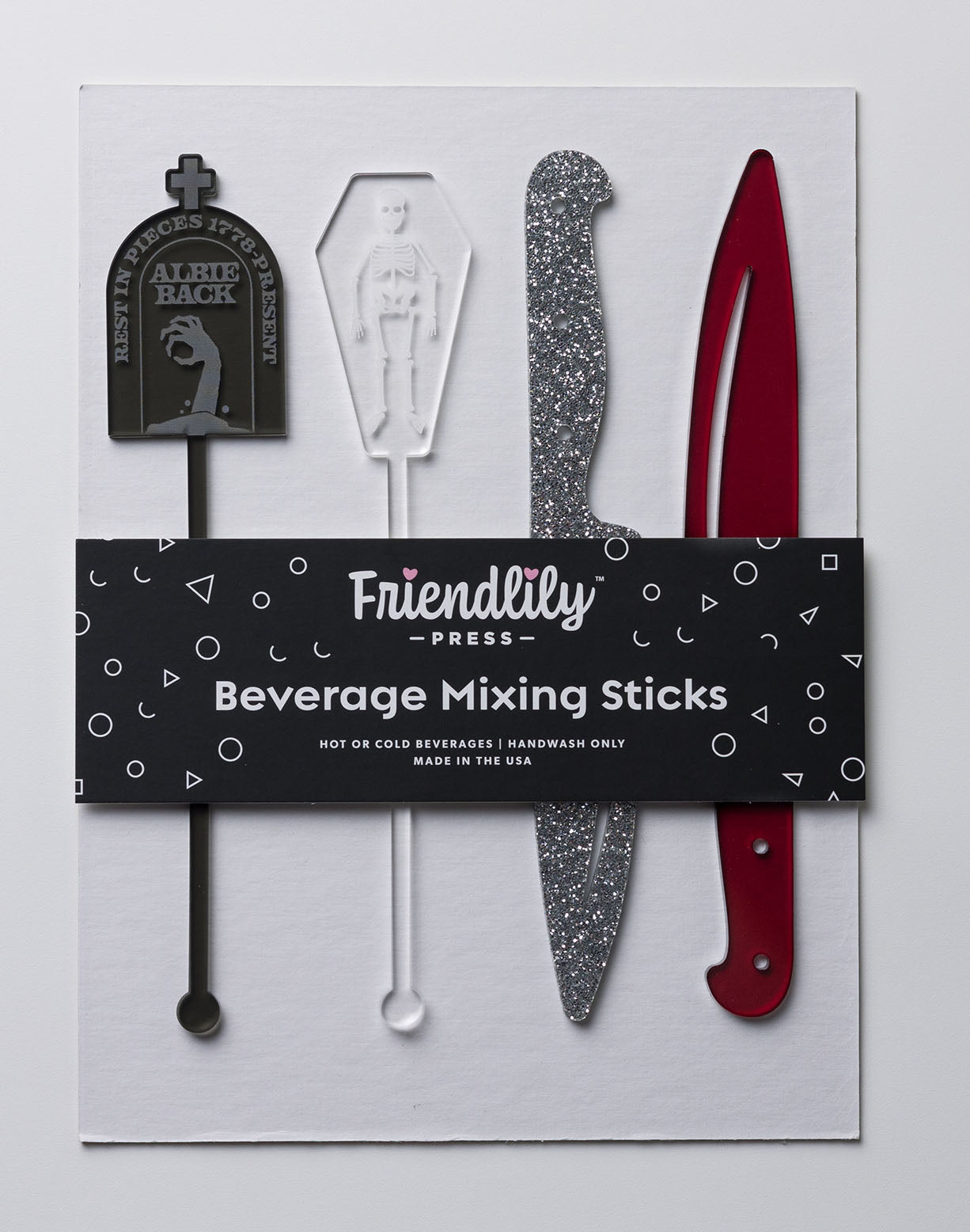 Drink Stirrer Sets by Friendlily Press La Tropics