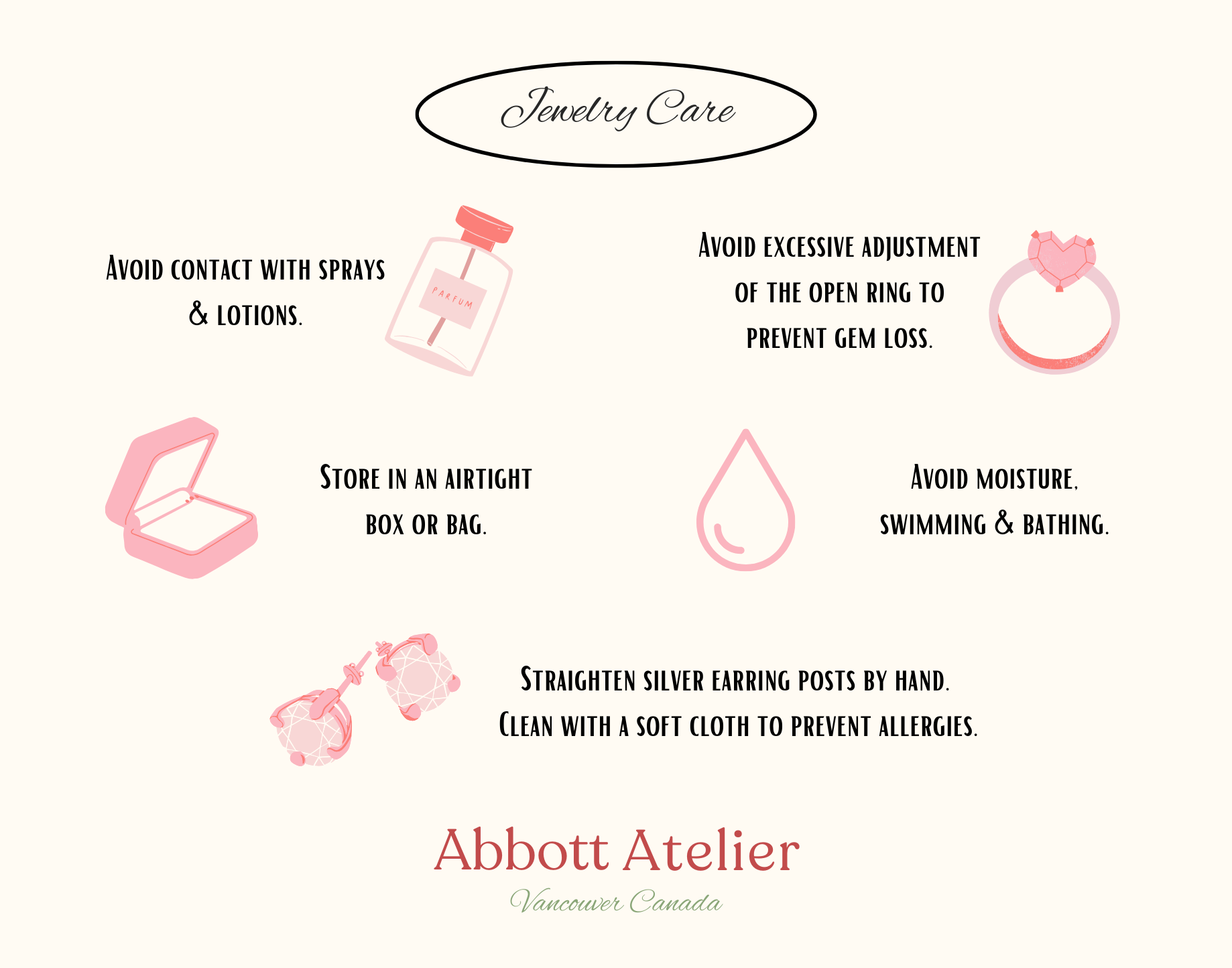 Jewelry Cleaning Cloth  Abbott Atelier Jewelry
