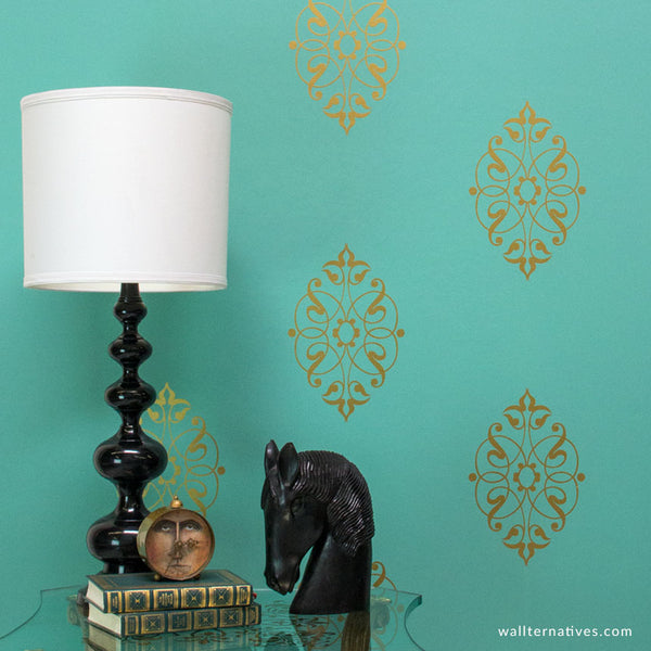 Arabesque Motif  Vinyl Wall Decal Graphic Sticker  For 