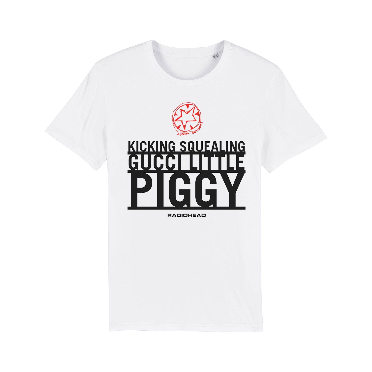 kicking squealing gucci little piggy t shirt