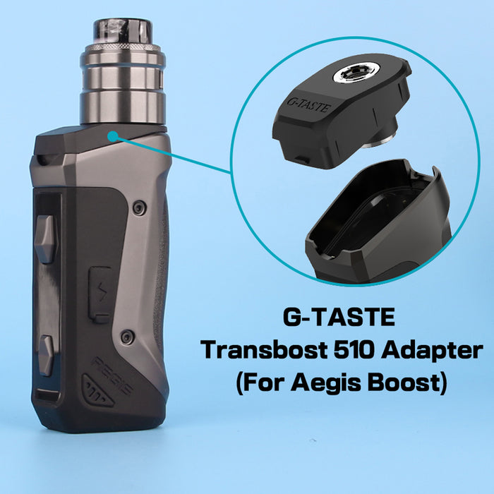 Aegis Boost Pod de Geek Vape : le pod indestructible mais quid de l'autonomie ? - Page 2 G-taste_Transbost_510_Adapter_For_GK_Boost_Kit_2_700x700