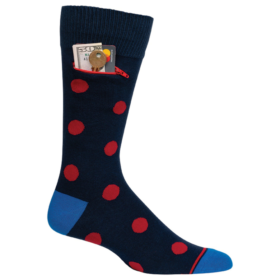 Pocket Socks®, Dot, Mens – pocketsocks.com