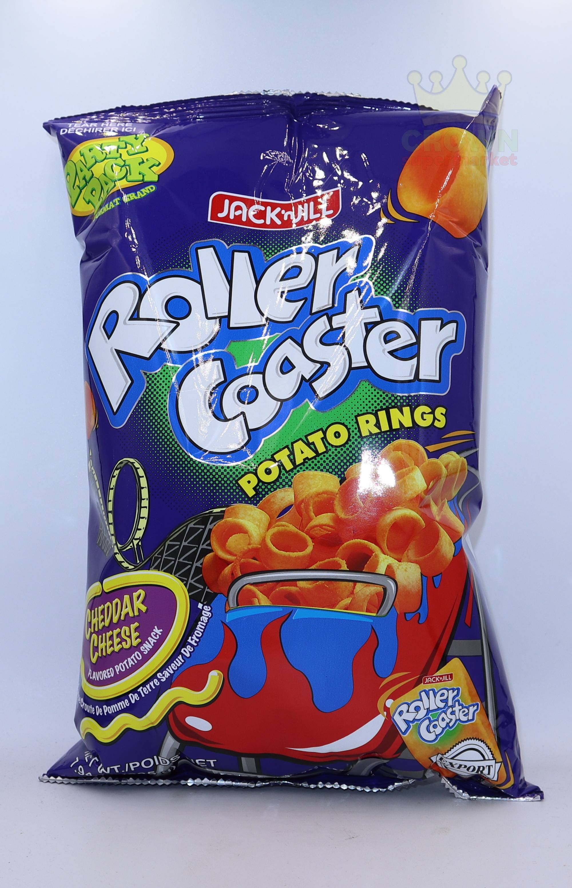 Jack n Jill Roller Coaster Potato Rings 225g Crown Supermarket