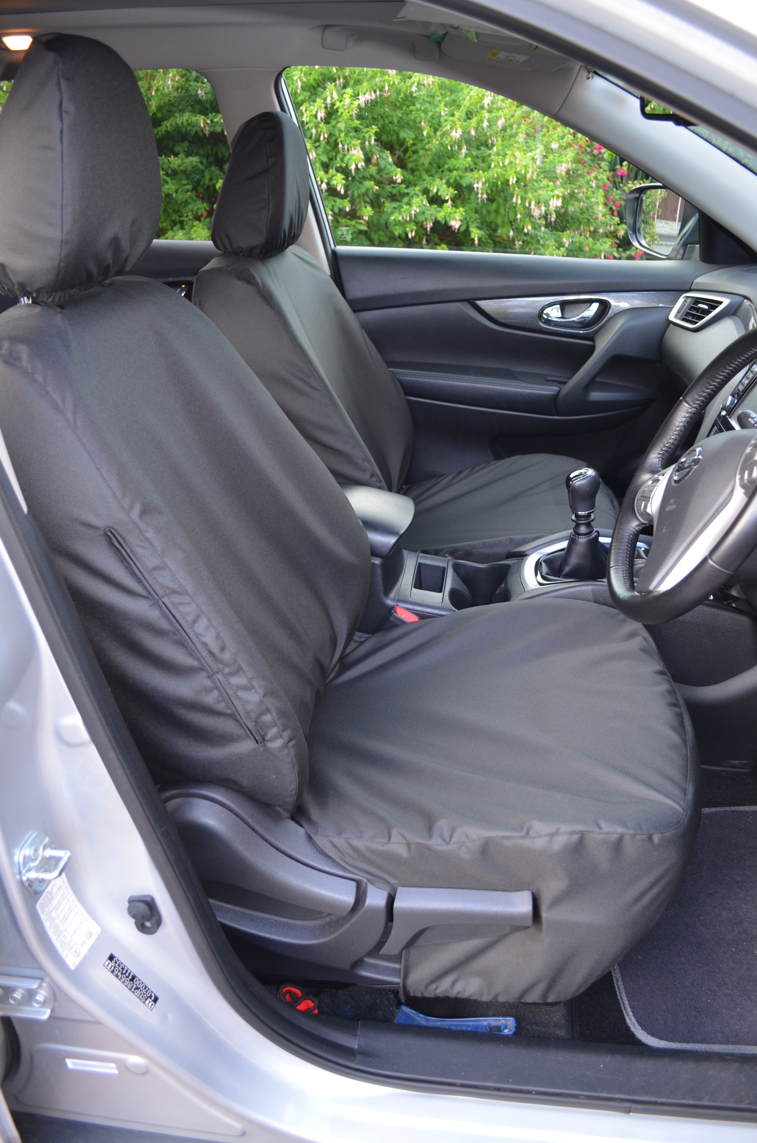 EcoLeather Tailored Set Seat Covers for Nissan Qashqai +2 7seater 2007 -  2013
