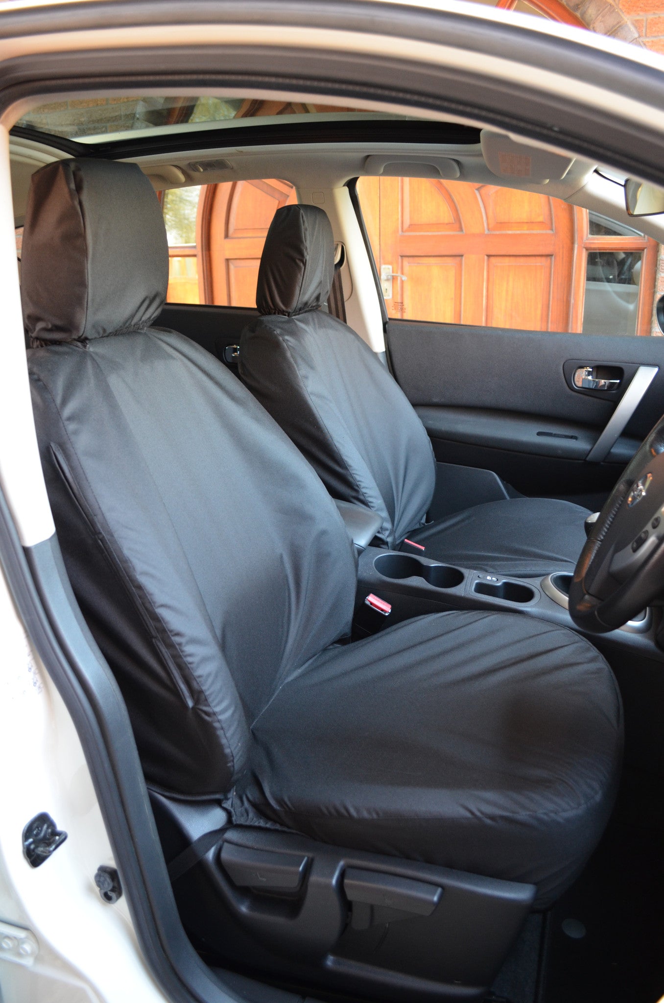 Nissan Qashqai 20072013 Tailored Waterproof Front & Rear Seat Covers