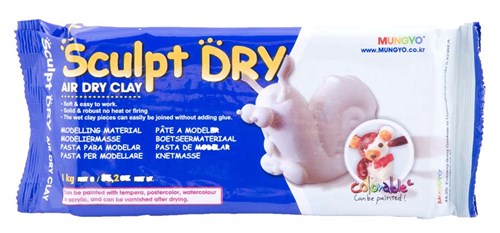Ec Air Drying Clay 1kg White