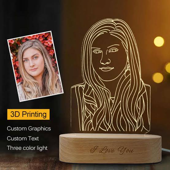 custom photo night lamp