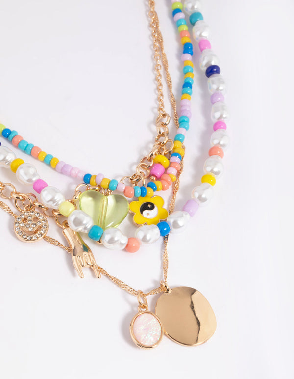 colourful necklace