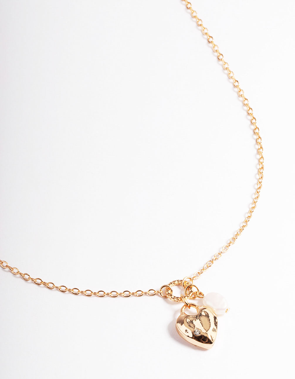 Circular Diamante Stud Gold-Toned Mini Pendant Necklace at Rs 281.00| ID:  2851587614462