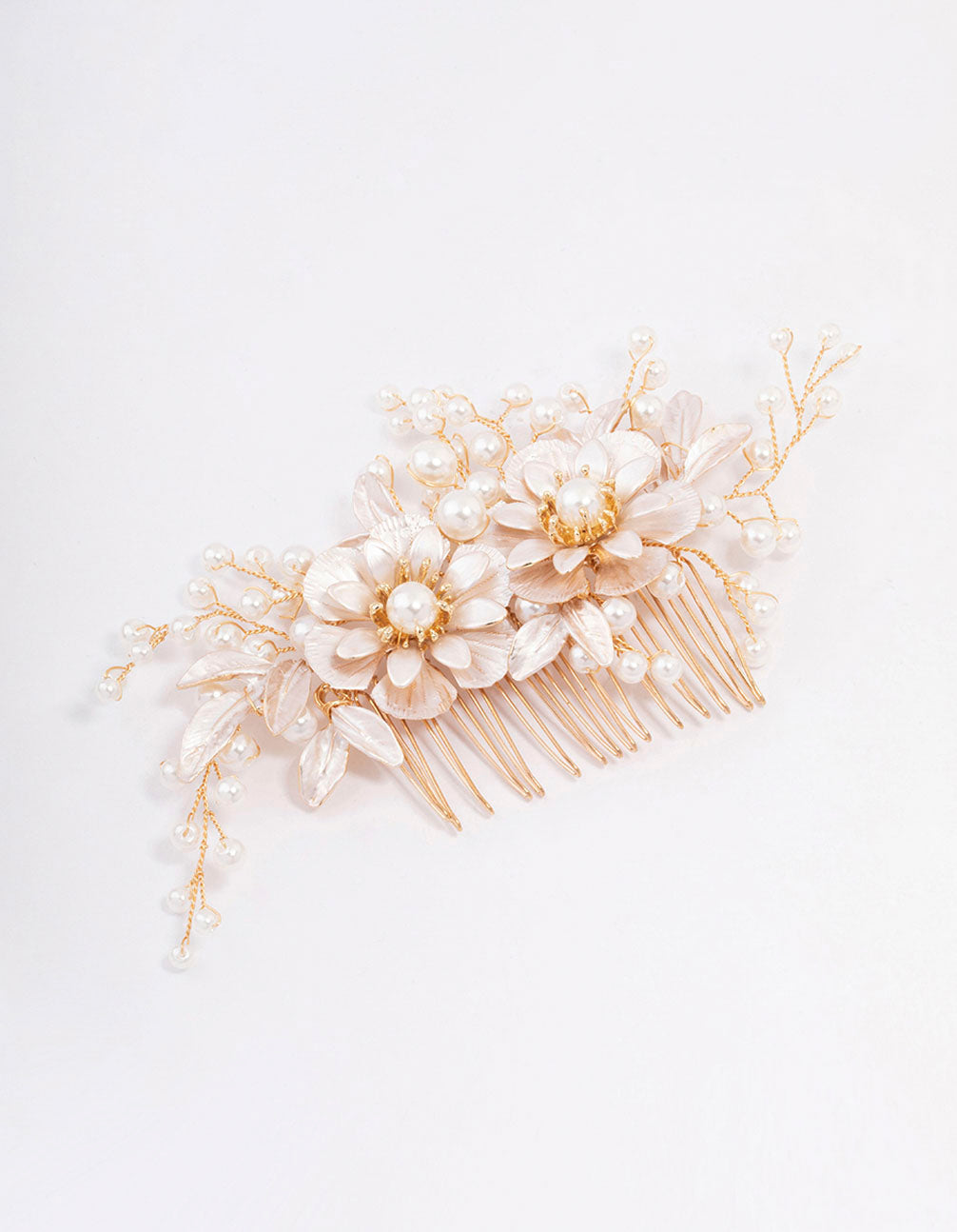 MyFlowerAccessories Silk Flower Brooch, Gold Organza Flower Hair Clip, Golden Flower Broach Pin, Bridal Hair Piece, Boho Wedding, Mother of Bride, Flower Gift