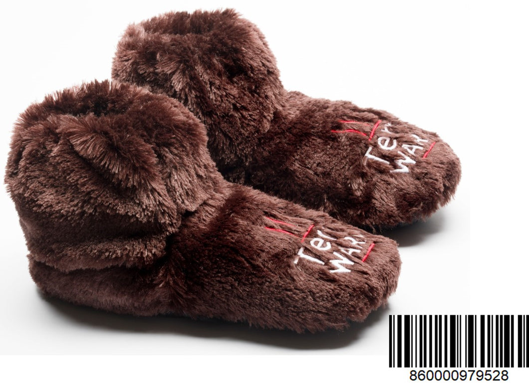 mens microwave heated slippers