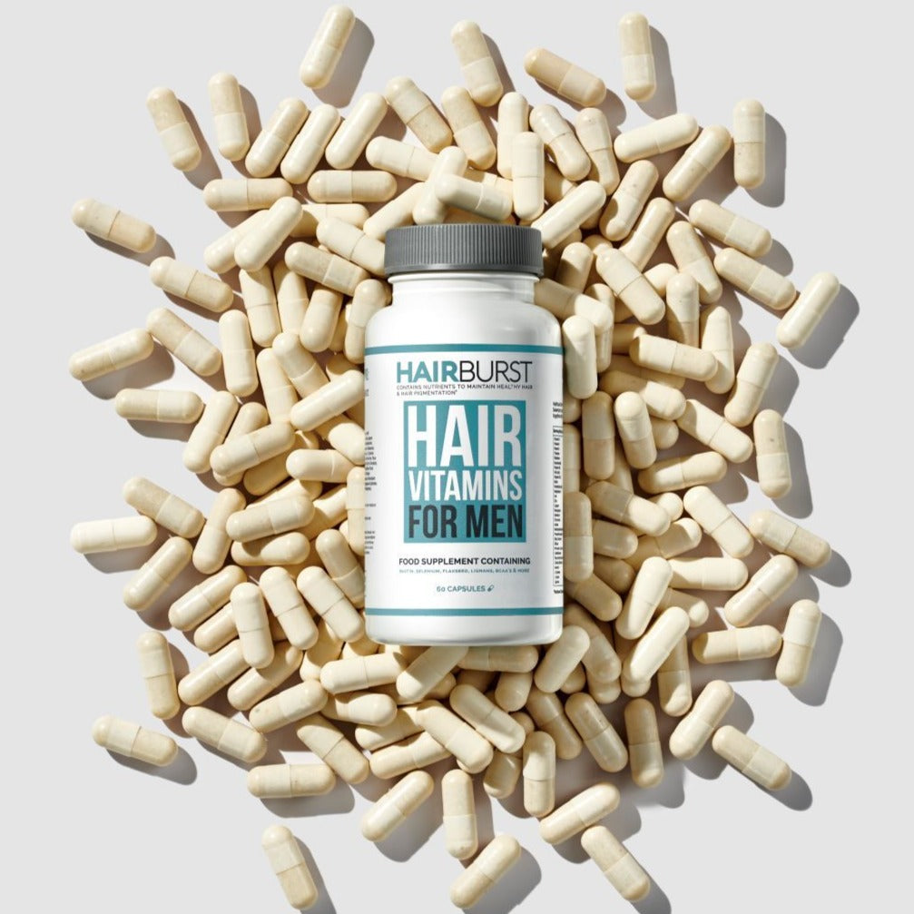 Men's Vitamins, 2-in-1, Density Spray & Scalp Brush Bundle – Hairburst