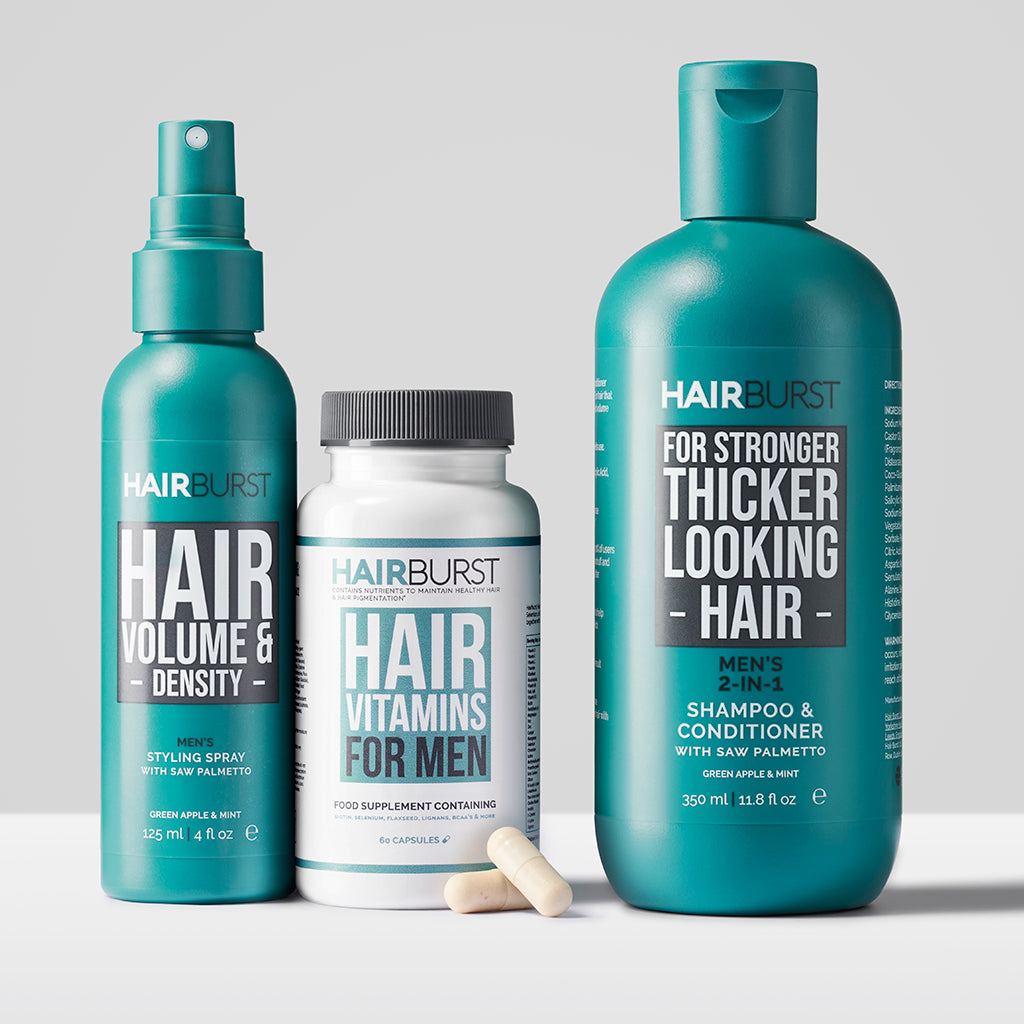 Men's Vitamins, 2-in-1 & Density Spray Bundle – Hairburst