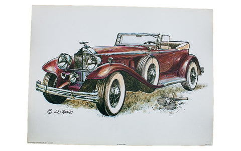 Antique Car Wall Art