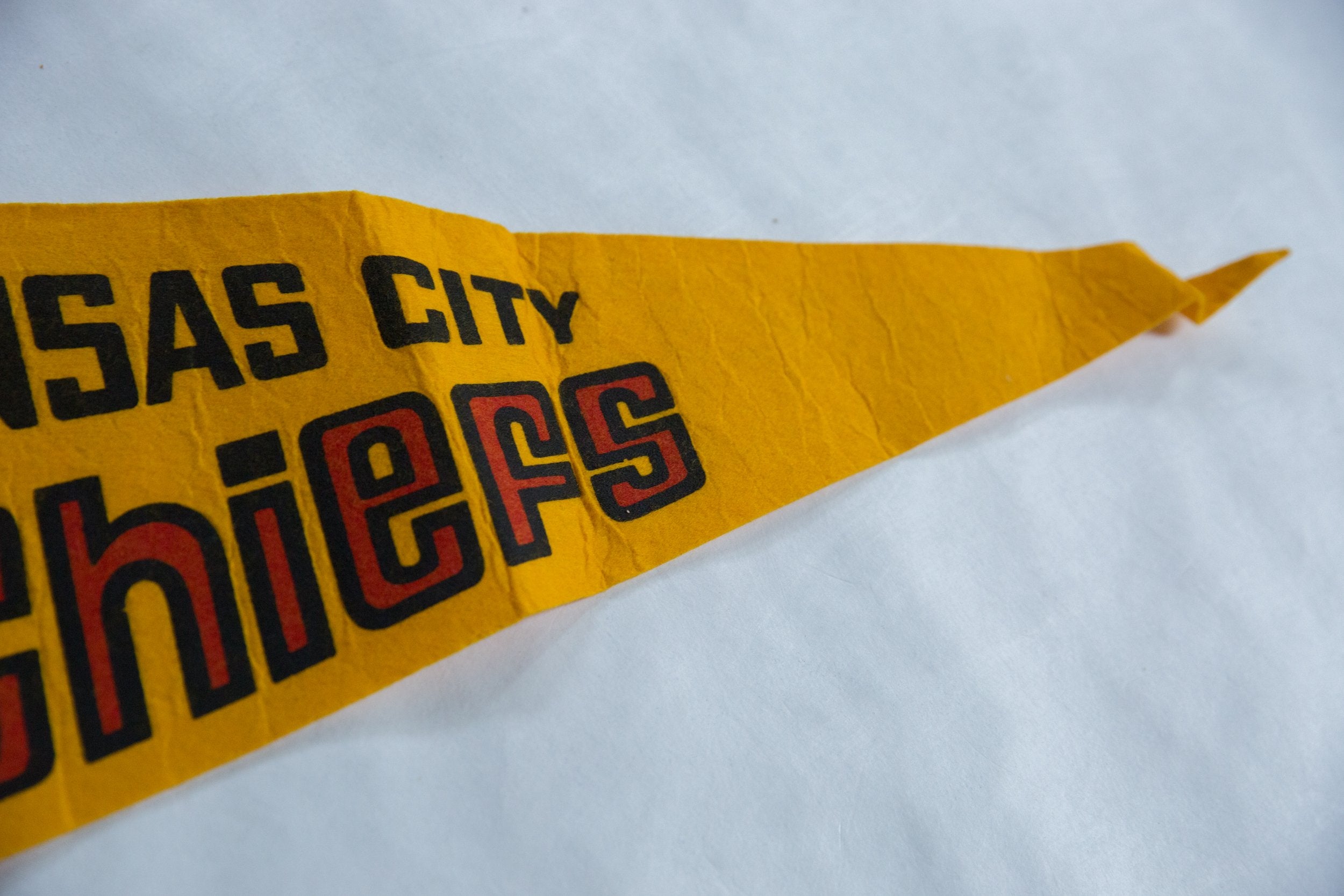 Vintage Kansas City Chiefs Flag Pennant