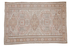 6.5x9.5 Vintage Distressed Oushak Carpet // ONH Item 8893