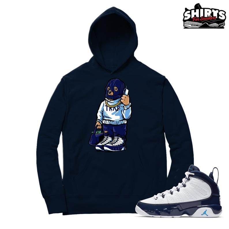 retro 9 navy blue shirts