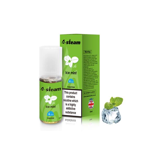 A-Steam Fruit Flavours 6MG 10ML (50VG-50PG) - Flavour: Apple 17