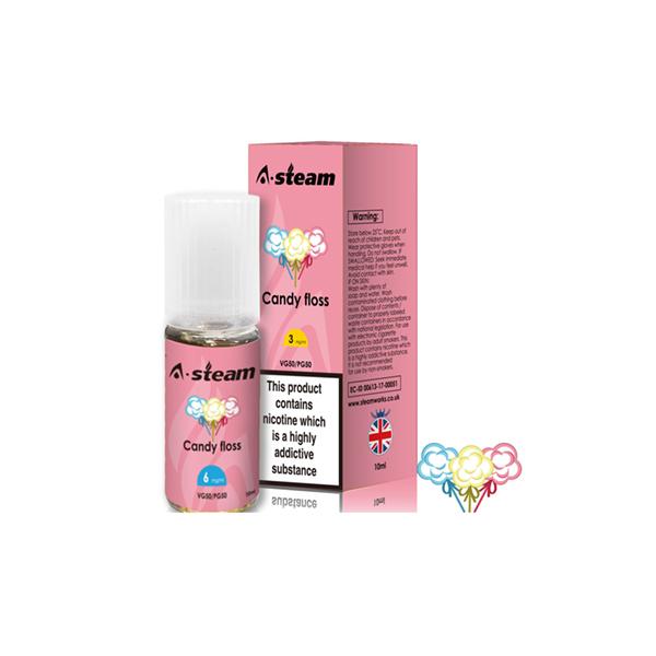 A-Steam Fruit Flavours 6MG 10ML (50VG-50PG) - Flavour: Apple 19