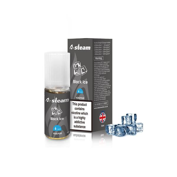 A-Steam Fruit Flavours 6MG 10ML (50VG-50PG) - Flavour: Apple 6