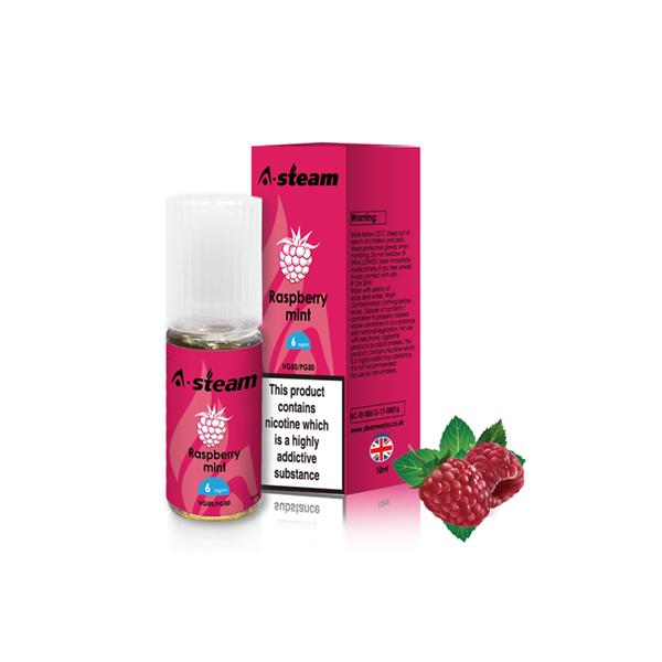 A-Steam Fruit Flavours 6MG 10ML (50VG-50PG) - Flavour: Apple 12