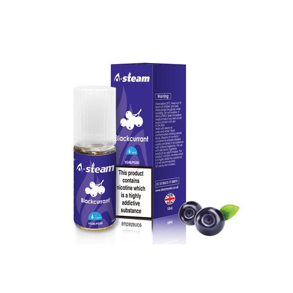 A-Steam Fruit Flavours 6MG 10ML (50VG-50PG) - Flavour: Apple 7