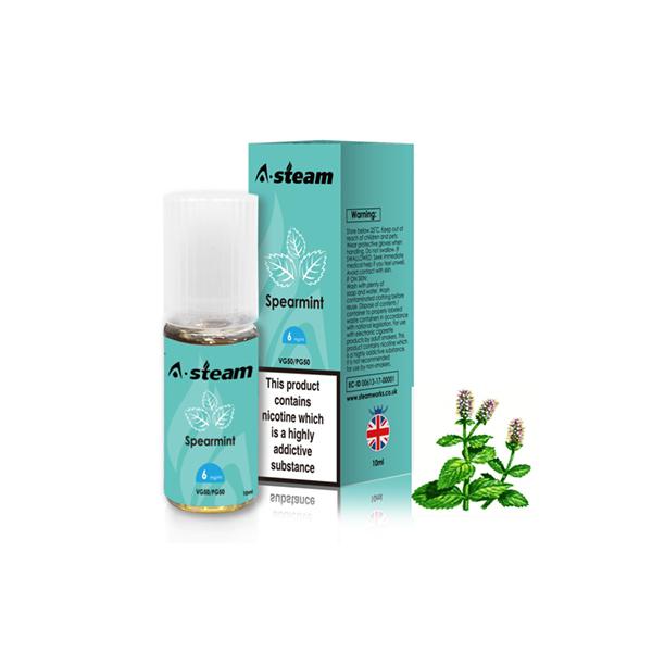 A-Steam Fruit Flavours 6MG 10ML (50VG-50PG) - Flavour: Apple 14