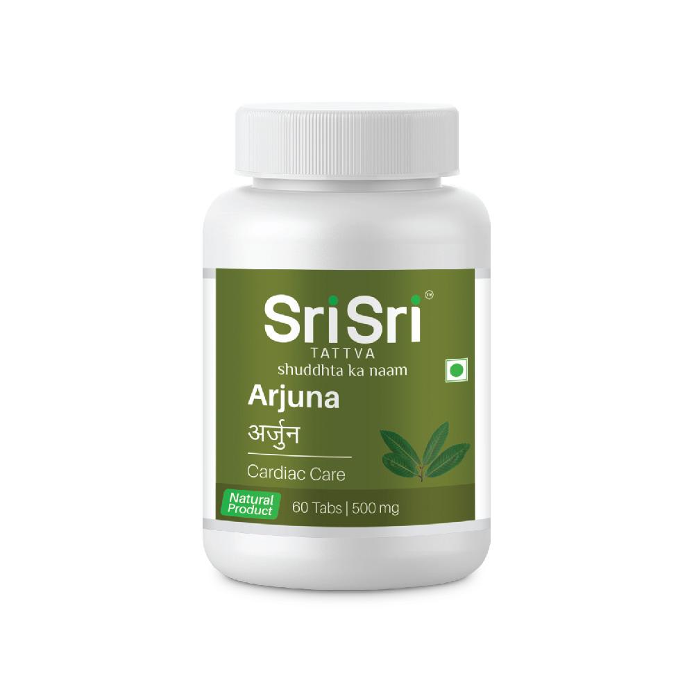 Arjuna - Cardiac Care, 60 Tabs | 500mg - Sri Sri Tattva