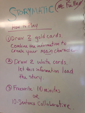 Storymatic writing class