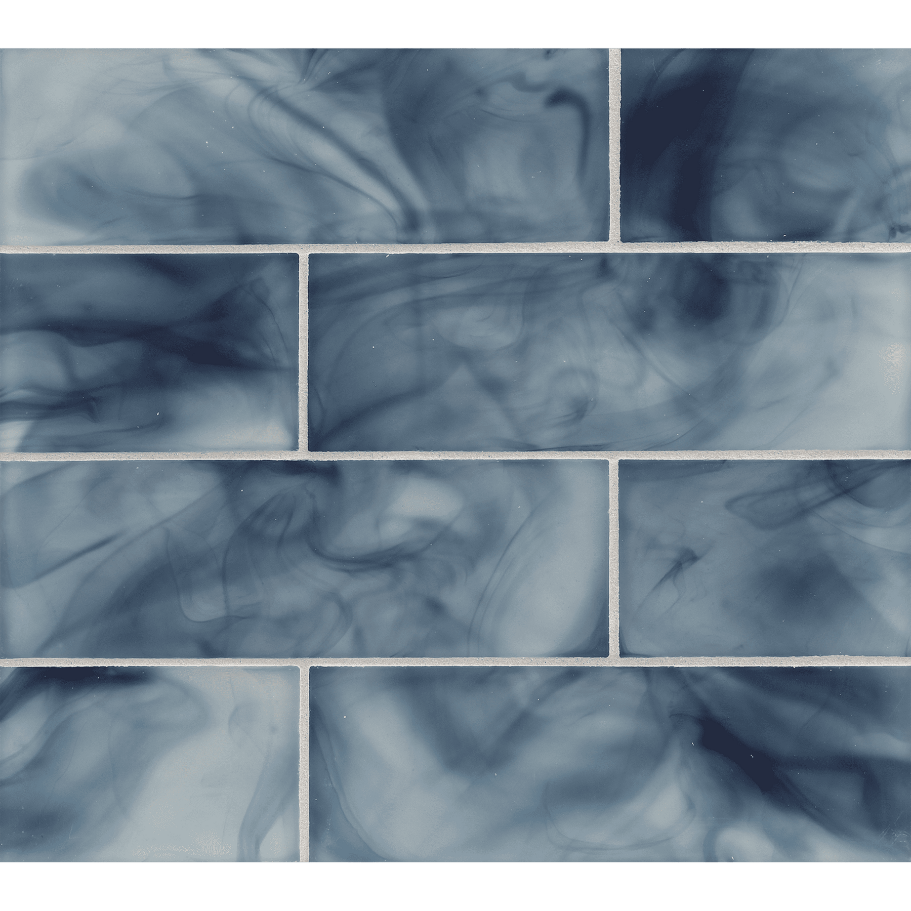 SONARE: Midnight Swim Tone Rectangle Field Tile (3"x9" | silk)