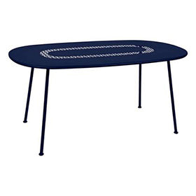 Blue Outdoor Dining Table