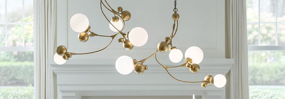 Aura Adjustable Round Suspension by Hubbardton Forge