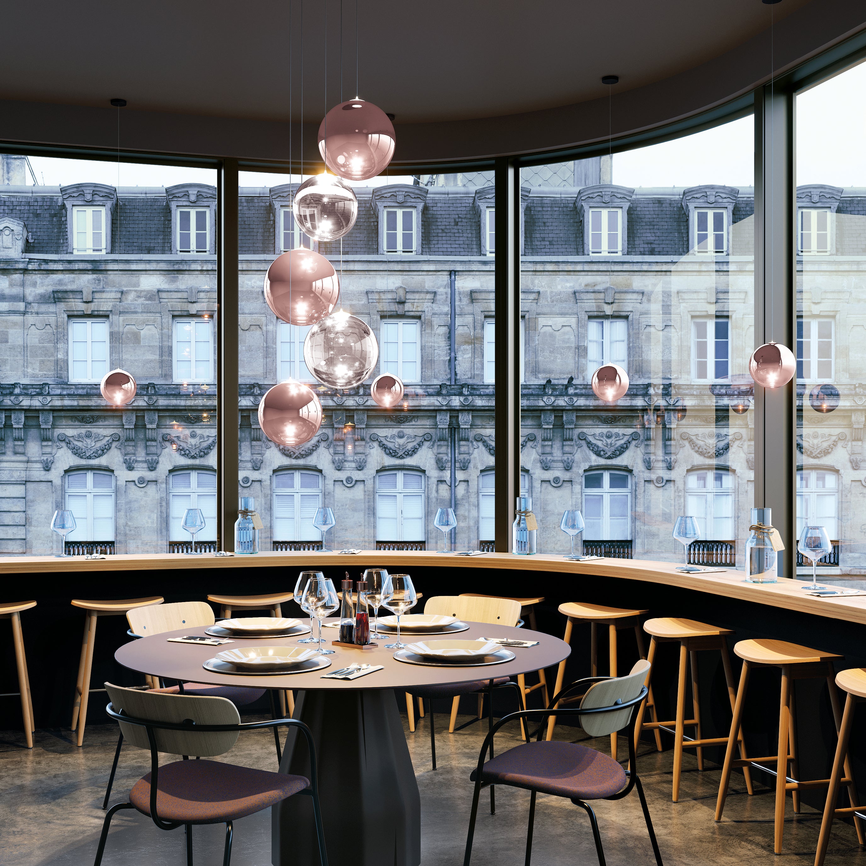10-LED Pendant Light for Random Solo Lighting