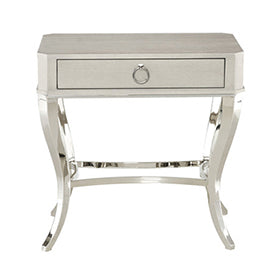 Silver Nightstands