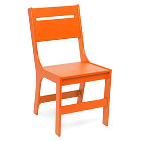 Orange Outdoor Dining Chair