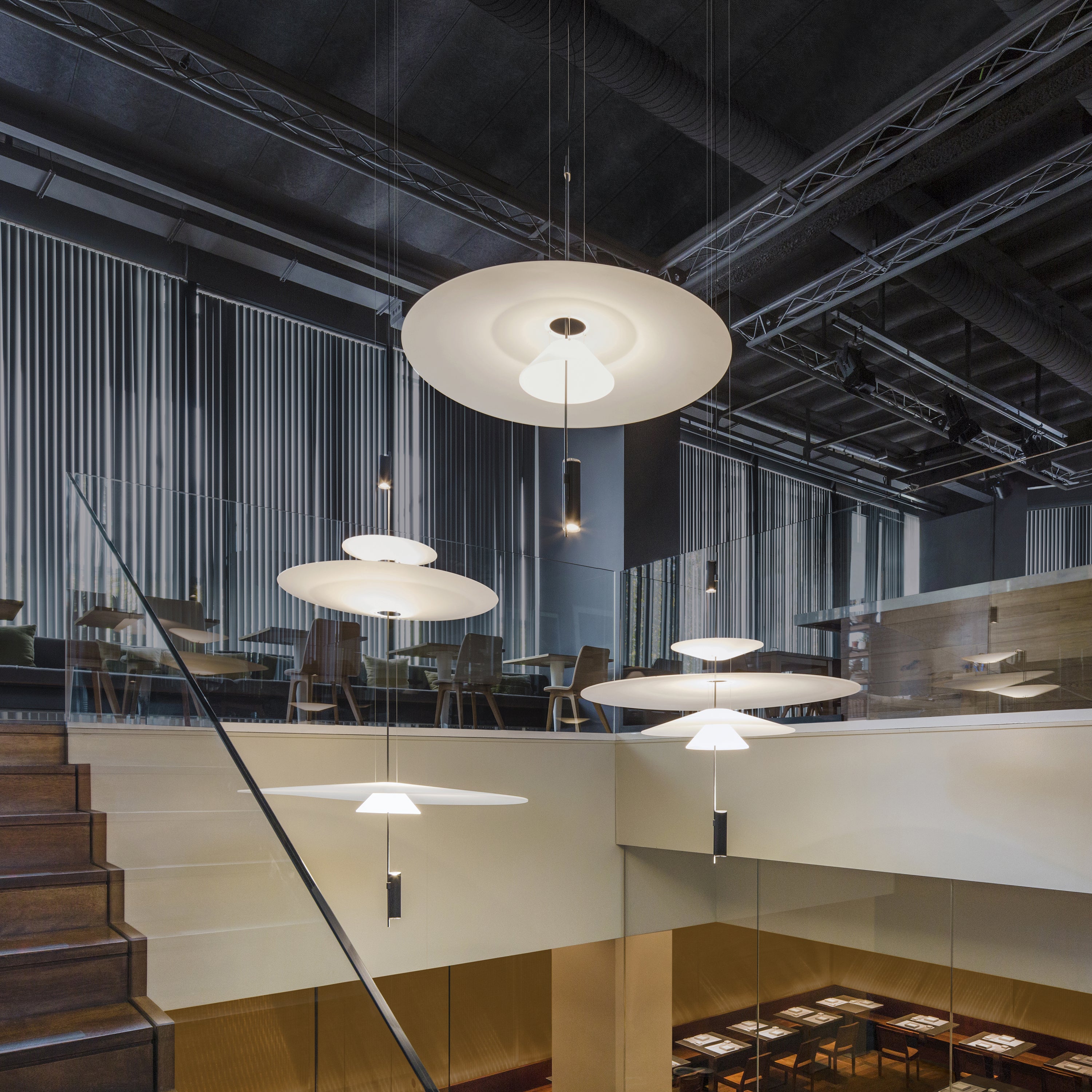 1550 LED Pendant Light Inspired by Flamingos