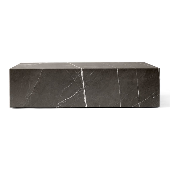 low coffee table marble