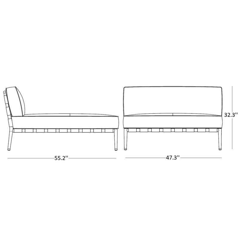 Cane-line Conic Daybed Module - 2Modern