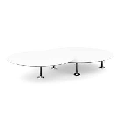 Knoll Low Double Round Grasshopper Table 2modern