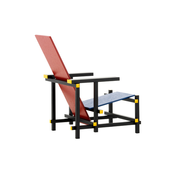 Vergoeding herberg bagageruimte Vitra Miniatures Rood Blauwe Stoel Chair - 2Modern