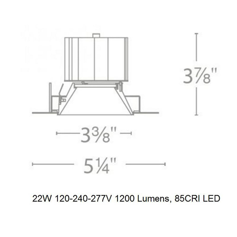 3.5IN Trimless Round Aether Color Changing Downlight Trim