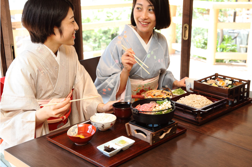 ハレの日のお食事は五感で楽しむ