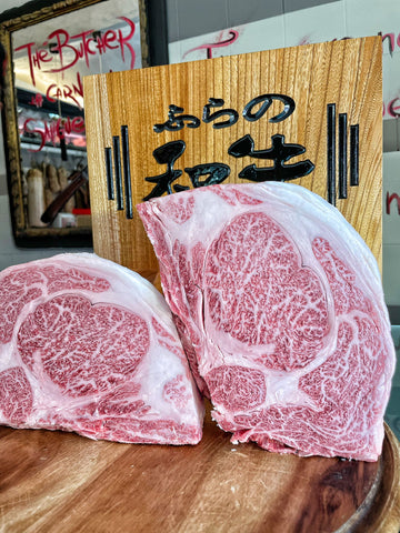 tagliere di carne di wagyu